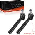 2 Pcs Front Outer Tie Rod Ends for 2008 Hummer H3