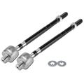 2 Pcs Front Inner Tie Rod End for 1995 Ford Probe