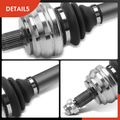 Rear Driver CV Axle Shaft Assembly for 2015 Mercedes-Benz C400