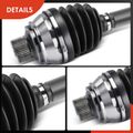 Rear Driver CV Axle Shaft Assembly for 2012 Audi S5