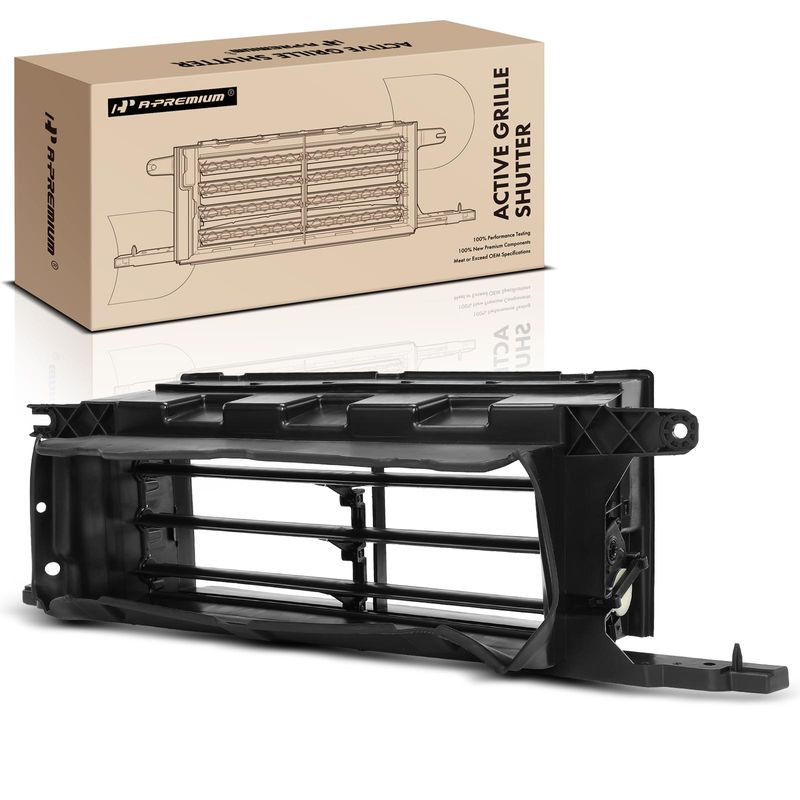 Lower Active Grille Shutter with Motor Assembly for Ford F-150 2018 ...