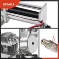 200 PSI 0.375 Inch NPT Air Suspension Compressor Kit for Train Horns 12 Volt