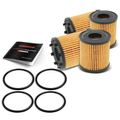 4 Pcs Engine Oil Filter for 2018 Fiat 500X