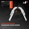 2 Pcs Front Driver & Passenger Hood Hinge for 2016 Ford Special Service Police Sedan