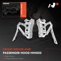 2 Pcs Front Driver & Passenger Hood Hinge for 2019 Kia Sportage