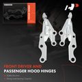 2 Pcs Front Driver & Passenger Hood Hinge for 1996 Toyota RAV4