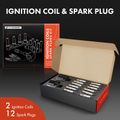 Contents of A-Premium 1995 Jaguar XJS  ignition coil &  spark plug kit