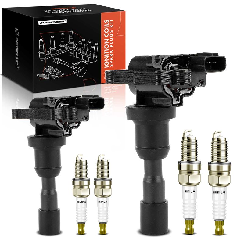 A-Premium  ignition coil &  spark plug kit for 2005 Mitsubishi Lancer