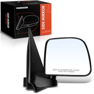 Passenger Textured Black Manual Folding Mirror Assembly for Ford Ranger Mazda B2500