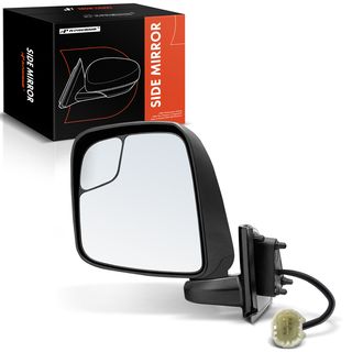 Passenger Textured Black Power Heated Mirror Assembly for Chevy City Express