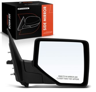 Passenger Textured Black Manual Folding Mirror Assembly for Mazda B4000 Ford Ranger