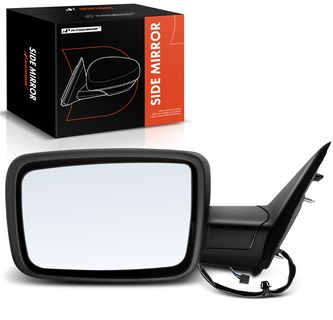 Driver Textured Black Power Heated Mirror Assembly for Ram 1500 1500 Classic