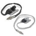 2 Pcs Inlet & Outlet Nitrogen Oxide Sensor for 2013 Freightliner Cascadia