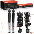 4 Pcs Front & Rear Complete Strut & Coil Spring Assembly for 2010 Acura RDX