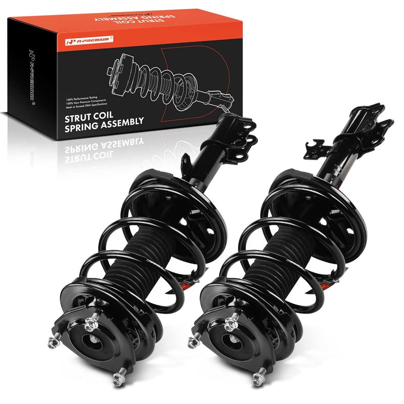 2 Pcs Front Complete Strut & Coil Spring Assembly for 2005 Toyota RAV4