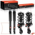 4 Pcs Front & Rear Complete Strut & Coil Spring Assembly for 2019 Ford Explorer