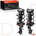 2 Pcs Front Complete Strut & Coil Spring Assembly for 2017 Toyota Yaris iA