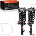 2 Pcs Front Complete Strut & Coil Spring Assembly for 2014 Honda Crosstour