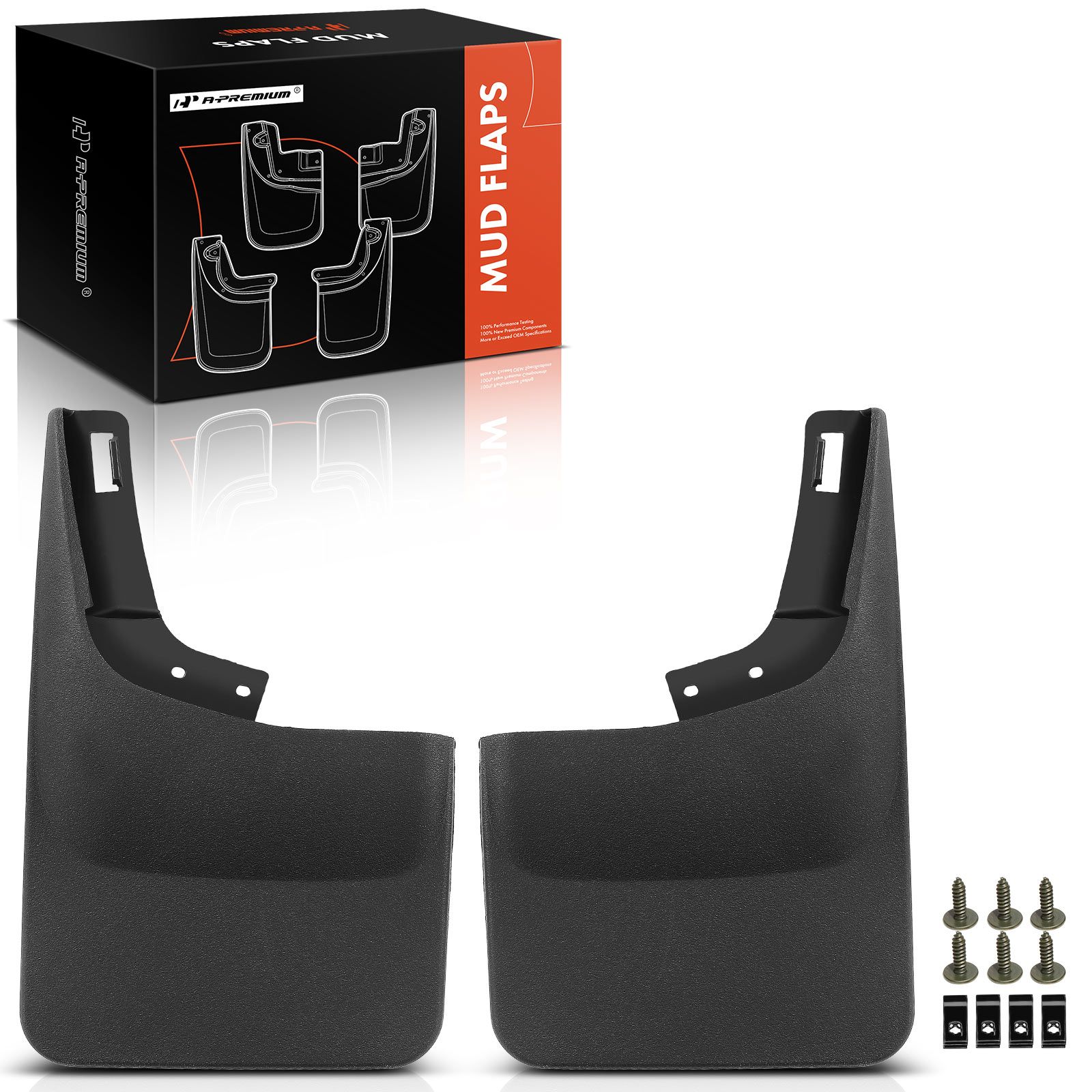 2 Pcs Rear Mud Flaps Splash Guards for 2021 Ford F-150