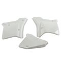 Left & Right White Side Panel Cover Fender Plastic Body for 1998 Honda XR200R