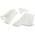 Left & Right White Side Panel Cover Fender Plastic Body for 1998 Honda XR200R