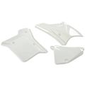 Left & Right White Side Panel Cover Fender Plastic Body for 1998 Honda XR200R