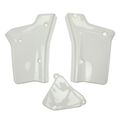 Left & Right White Side Panel Cover Fender Plastic Body for 1998 Honda XR200R