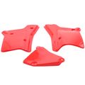 Left & Right Red Side Panels Covers Fender Plastic Body for 1989 Honda XR200R