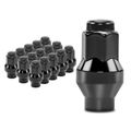 16 Pcs Front & Rear M10x1.25 Wheel Lug Nut for Arctic Cat Honda Kawasaki Polaris