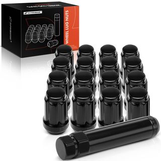17 Pack with Key Front & Rear M12x1.5 Wheel Lug Nut for Honda Polaris Can Am
