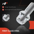 4 Pcs M14x1.5 Chrome Wheel Lock Stud Bolt & 1 Pc Key for 2017 Audi Q3 Quattro