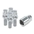 4 Pcs M14x1.5 Chrome Wheel Lock Stud Bolt & 1 Pc Key for 2004 Volkswagen Touareg