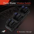 Front Driver Power Window Switch for 2014 Hyundai Tucson