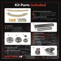 12 Pcs Engine Timing Chain Kit for 2003 Honda Civic