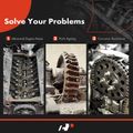 8 Pcs Engine Timing Chain Kit for 2001 Audi A6 Quattro