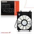 Left Single Radiator Cooling Fan Assembly with Shroud for 2001 Toyota Sienna