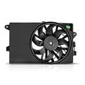 Single Radiator Cooling Fan Assembly with Shroud for 2012 Fiat 500