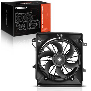 Radiator Cooling Fan Assembly with Shroud for Ford Ranger 2001-2011 L4 2.3L