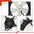 Radiator Cooling Fan Assembly with Shroud for 1995 Suzuki Swift