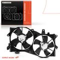 Dual Radiator Cooling Fan Assembly with Shroud for 2002 Mazda MPV