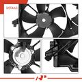 Dual Radiator Cooling Fan Assembly with Shroud for 2002 Mazda MPV