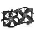 Dual Radiator Cooling Fan Assembly with Shroud for 2002 Mazda MPV