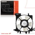 Single Radiator Cooling Fan Assembly with Shroud for 2006 Subaru Outback