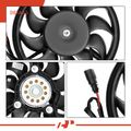 Right Single Radiator Cooling Fan Assembly for 2007 Audi RS4