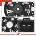 Dual Radiator Cooling Fan Assembly with Shroud for 2008 Cadillac STS