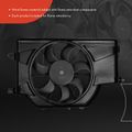 Single Radiator Cooling Fan Assembly with Shroud for 2002 Saturn Vue