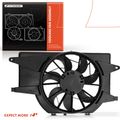 Single Radiator Cooling Fan Assembly with Shroud for 2002 Saturn Vue