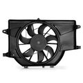 Single Radiator Cooling Fan Assembly with Shroud for 2002 Saturn Vue