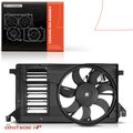 Single Radiator Cooling Fan Assembly with Shroud for 2013 Mazda 3