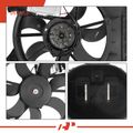 Single Radiator Cooling Fan Assembly with Shroud for 2013 Mazda 3